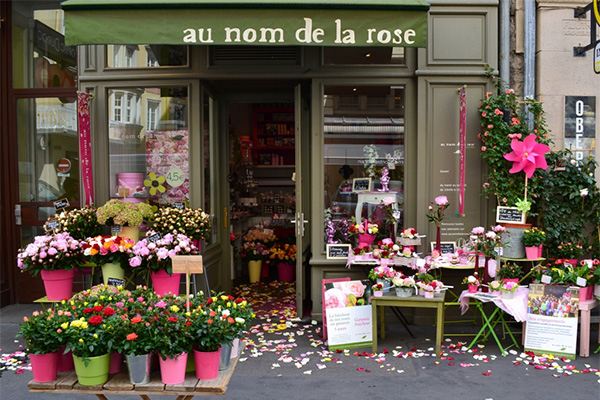 Un magasin Au Nom de la Rose