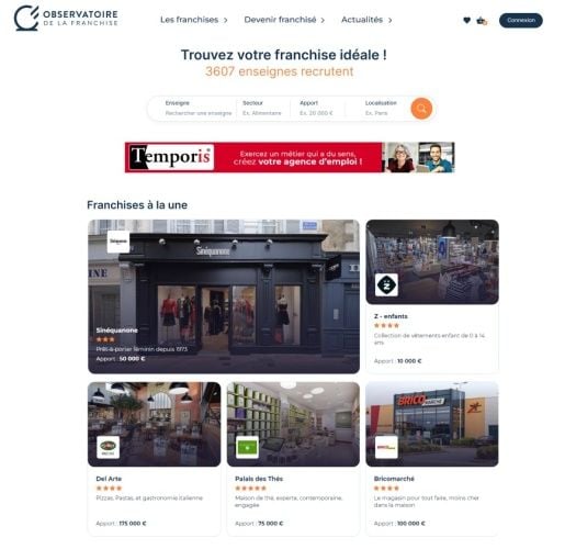L'Observatoire de la franchise dévoile sa nouvelle image de marque et lance son nouveau site