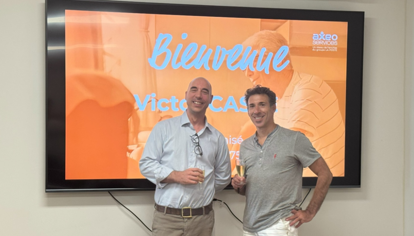 Une nouvelle étape pour l'agence AXEO Services Paris 15 : bienvenue à Victor Casse !