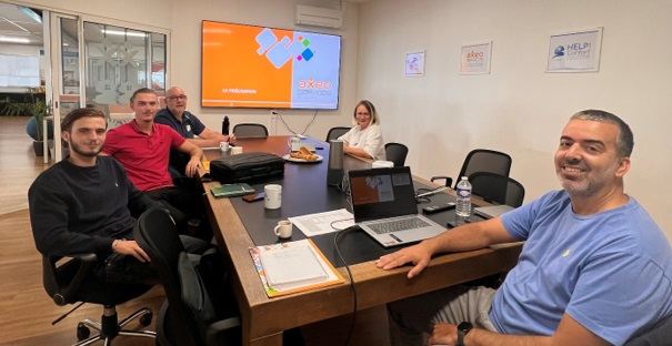 AXEO Services accueille quatre futurs franchisés pour quatre semaines de formation initiale