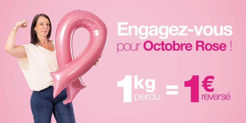 Dietplus mobilise ses franchisés pour Octobre Rose