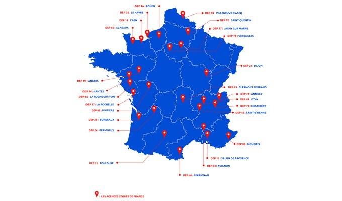 Prix franchise Stores de France