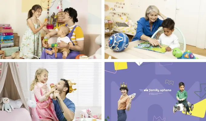 Illustrations Franchise Family Sphere