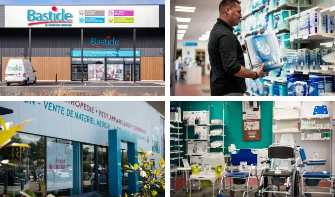 Illustrations Franchise Bastide Le Confort Médical