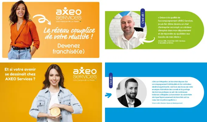 Illustrations Franchise AXEO Services