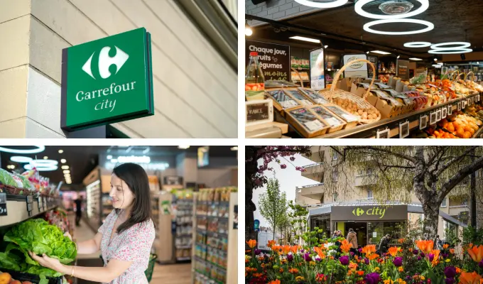 Illustrations Franchise Carrefour City