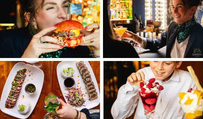 Illustrations Franchise Garden Ice Café