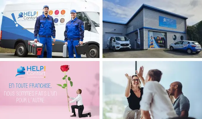 Illustrations Franchise HELP Confort