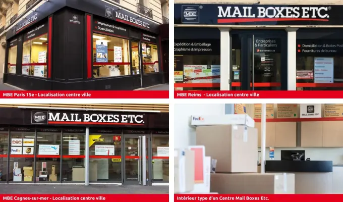 Illustrations Franchise Mail Boxes Etc.