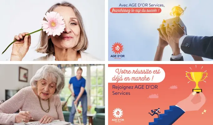 Illustrations Franchise Age d'Or Services