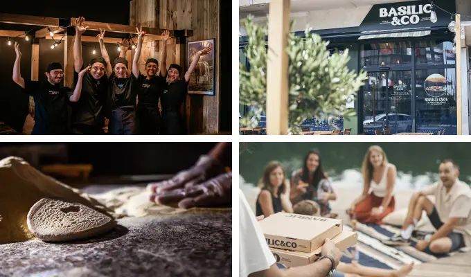 Illustrations Franchise Basilic & Co