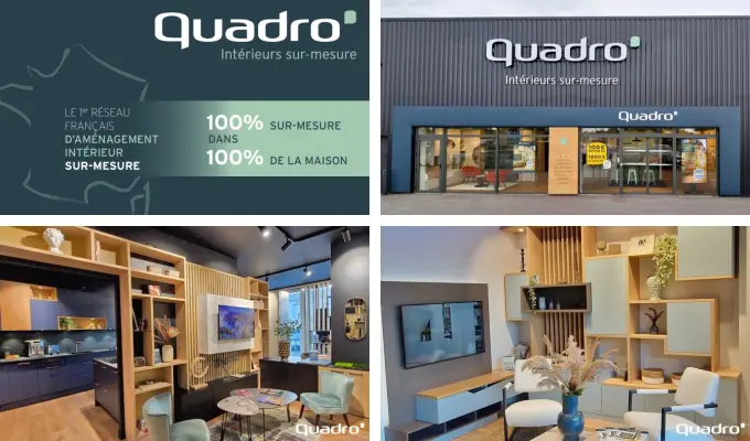 Illustrations Franchise QUADRO Intérieurs sur-mesure