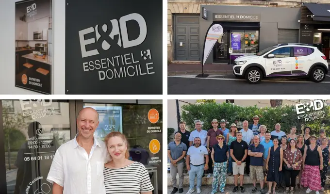 Illustrations Franchise Essentiel & Domicile