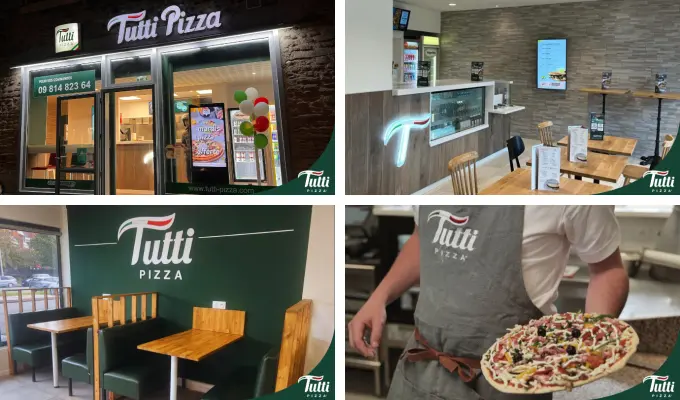 Illustrations Franchise Tutti Pizza