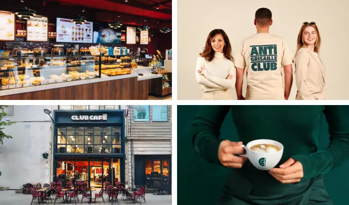 Illustrations Franchise CLUB CAFÉ