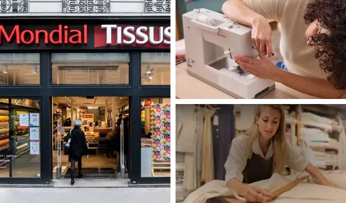Illustrations Franchise Mondial Tissus
