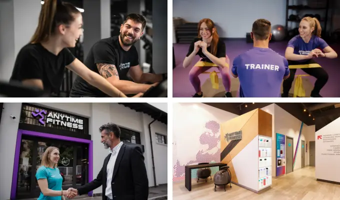 Illustrations Franchise Anytime Fitness