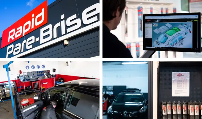 Illustrations Franchise Rapid Pare-Brise