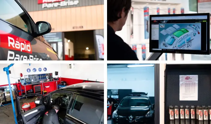 Illustrations Franchise Rapid Pare-Brise