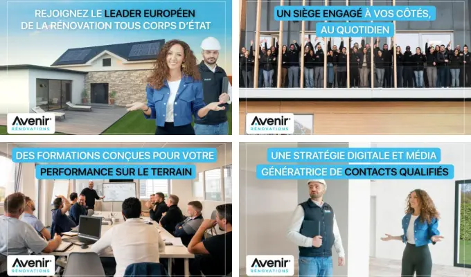 Illustrations Franchise Avenir Rénovations