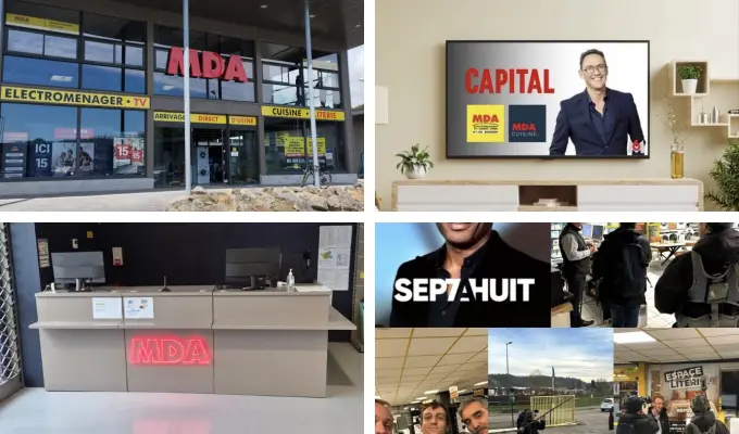 Illustrations Franchise MDA electromenager/cuisine /literie