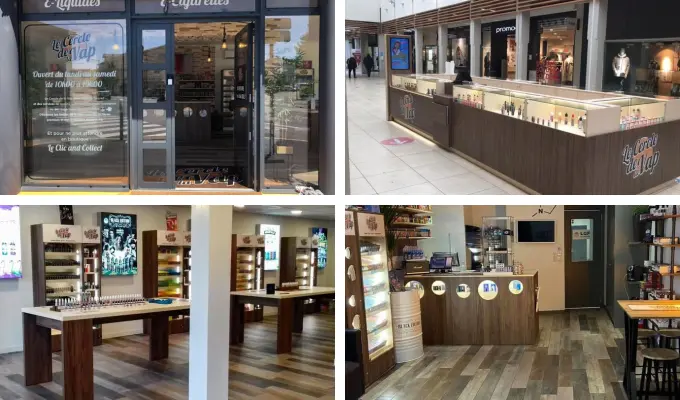 Illustrations Franchise Le Cercle de la Vap