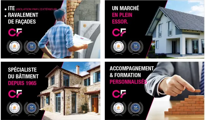 Illustrations Franchise CABETE Façades