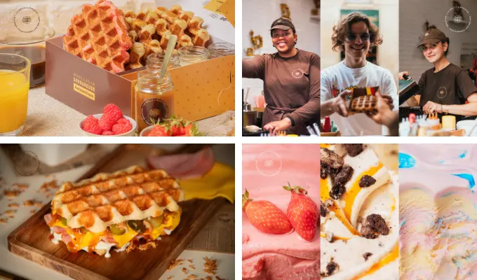 Illustrations Franchise LA BELLE LIEGEOISE