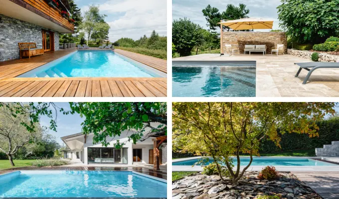 Illustrations Franchise Piscines BLUE 2.0