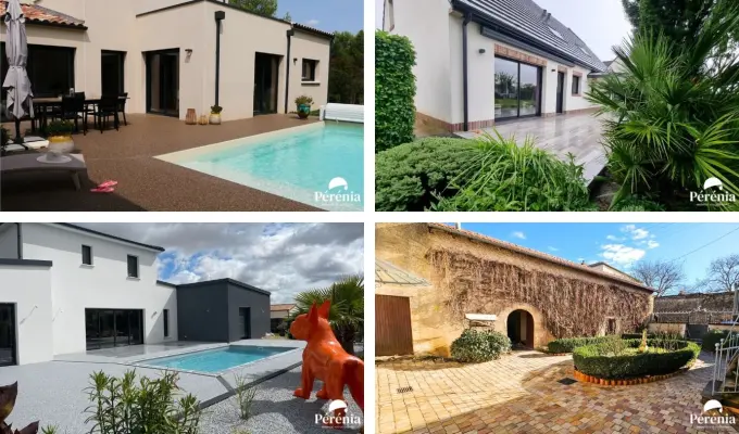 Illustrations Franchise Pérénia aménage vos extérieurs