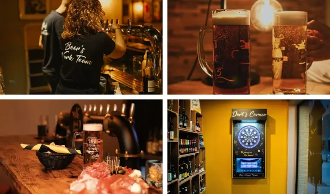 Illustrations Franchise BEER'S CORNER