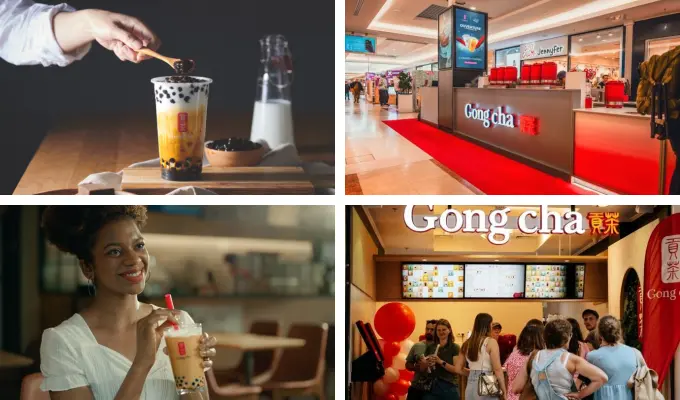 Illustrations Franchise Gong Cha