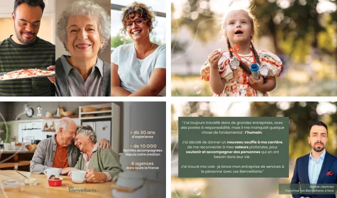 Illustrations Franchise LES BIENVEILLANTS