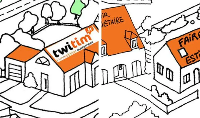 Illustrations Franchise TWITIM L'immobilier autrement