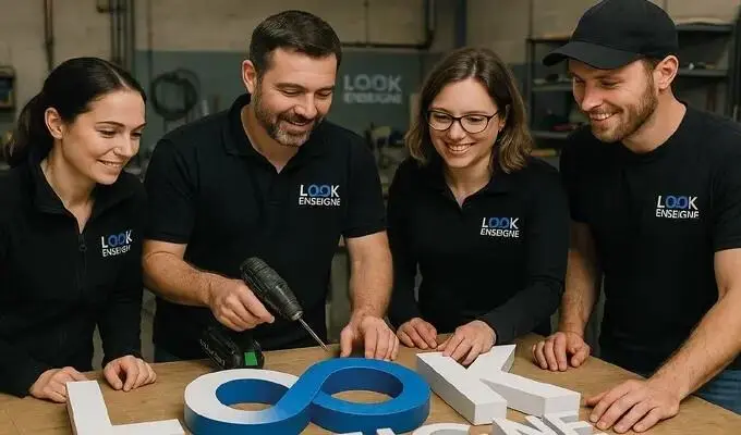 Illustrations Franchise LOOK ENSEIGNE