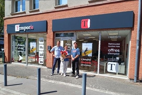Une nouvelle agence franchisée Temporis prend place à Toulouse Nord