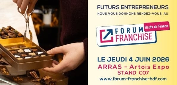 Yves Thuriès - Chocolatier récoltant présentera son modèle de franchise le 4 juin au Forum Franchise d’Arras
