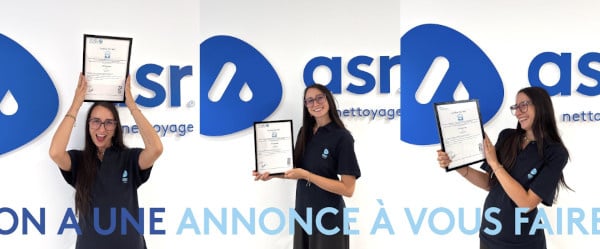 ASR Nettoyage obtient la certification ISO9001 !