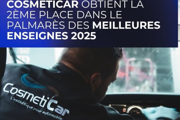 CosmétiCar figure dans le palmarès des Meilleures Enseignes de 2025