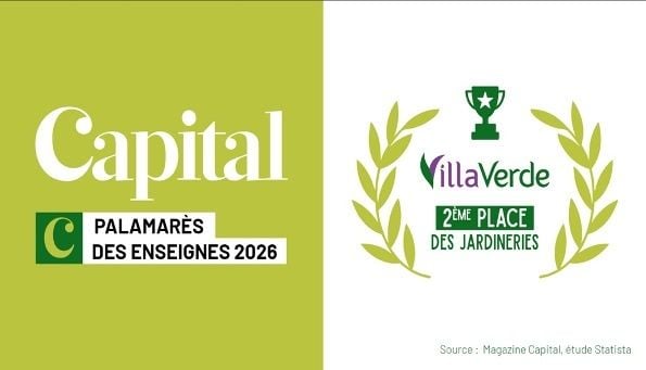 VillaVerde décroche la 2ème place au classement des meilleures enseignes de France