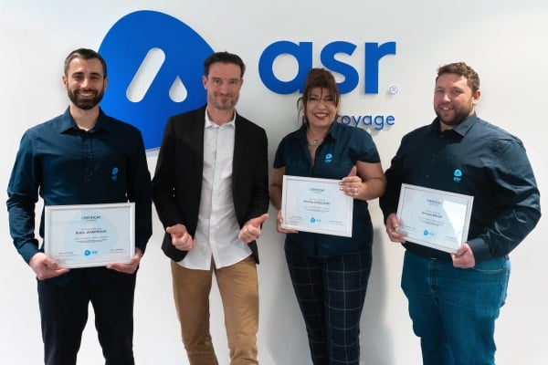 De nouveaux franchisés ASR Nettoyage prêts à démarrer leur activité