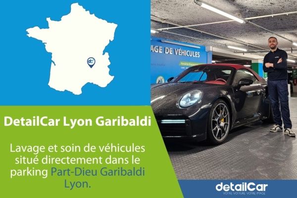 DetailCar annonce l'ouverture d'une nouvelle station à Lyon Part-Dieu Garibaldi