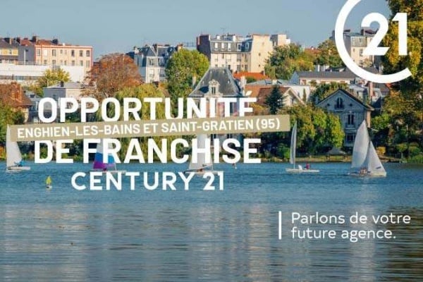 Enghien-les-Bains et Saint-Gratien, deux secteurs disponibles pour entreprendre en franchise avec CENTURY 21