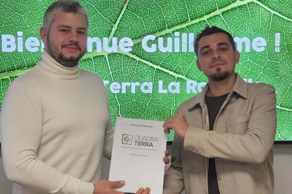 Guillaume Beunet quitte le travail du métal pour entreprendre en franchise avec Quadra Terra