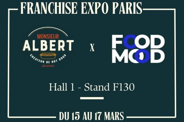 Monsieur Albert vous invite à Franchise Expo Paris du 15 au 17 mars 2025