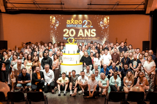 AXEO Services célèbre ses 20 ans lors d'une convention nationale placée sous le signe de l'innovation, de la performance et de l'humain