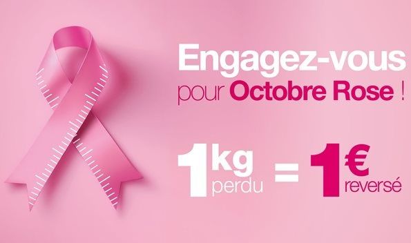 La franchise dietplus renouvelle la mobilisation de son réseau pour Octobre Rose