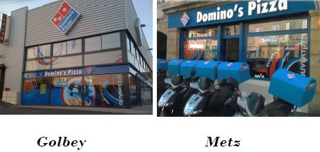 La franchise Domino’s Pizza - Metz et Golbey