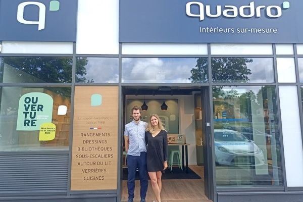 La franchise QUADRO s'implante à Reims sous la houlette de Morgane Bourgeois