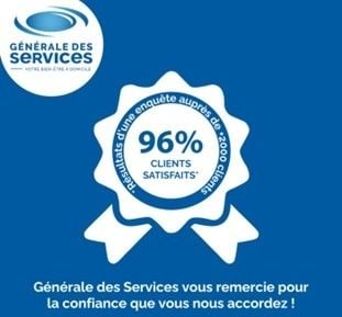 Générale des Services : des clients satisfaits à 96% !